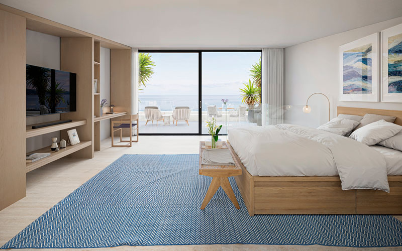 block 1 2nd floor penthouse apartments